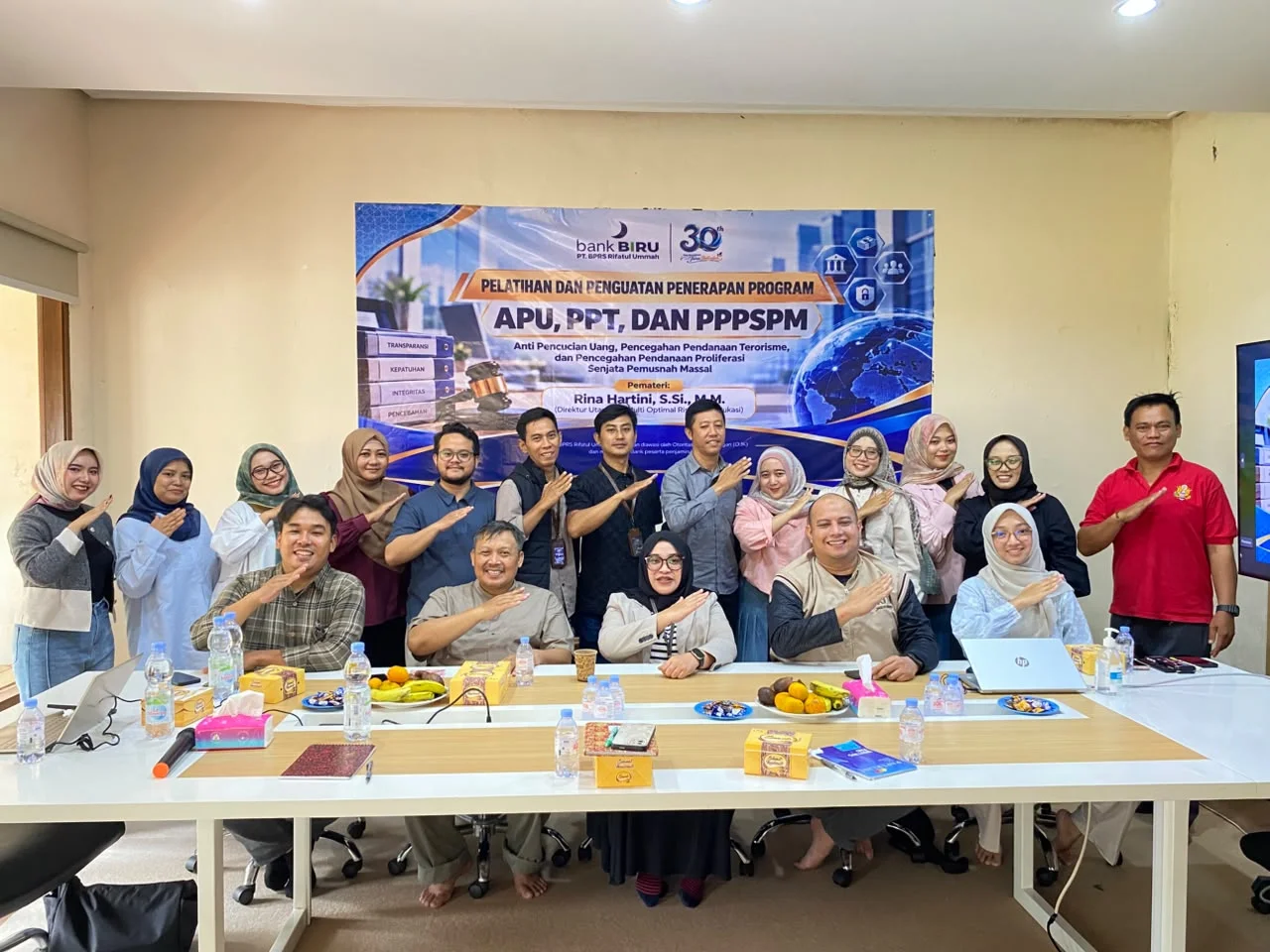 BPR Syariah Riffatul Ummah Perkuat Kompetensi Karyawan soal APU, PPT dan PPPSPM